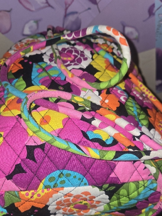 Vera Bradley Multicolor Floral Quilted Backpack main image 12